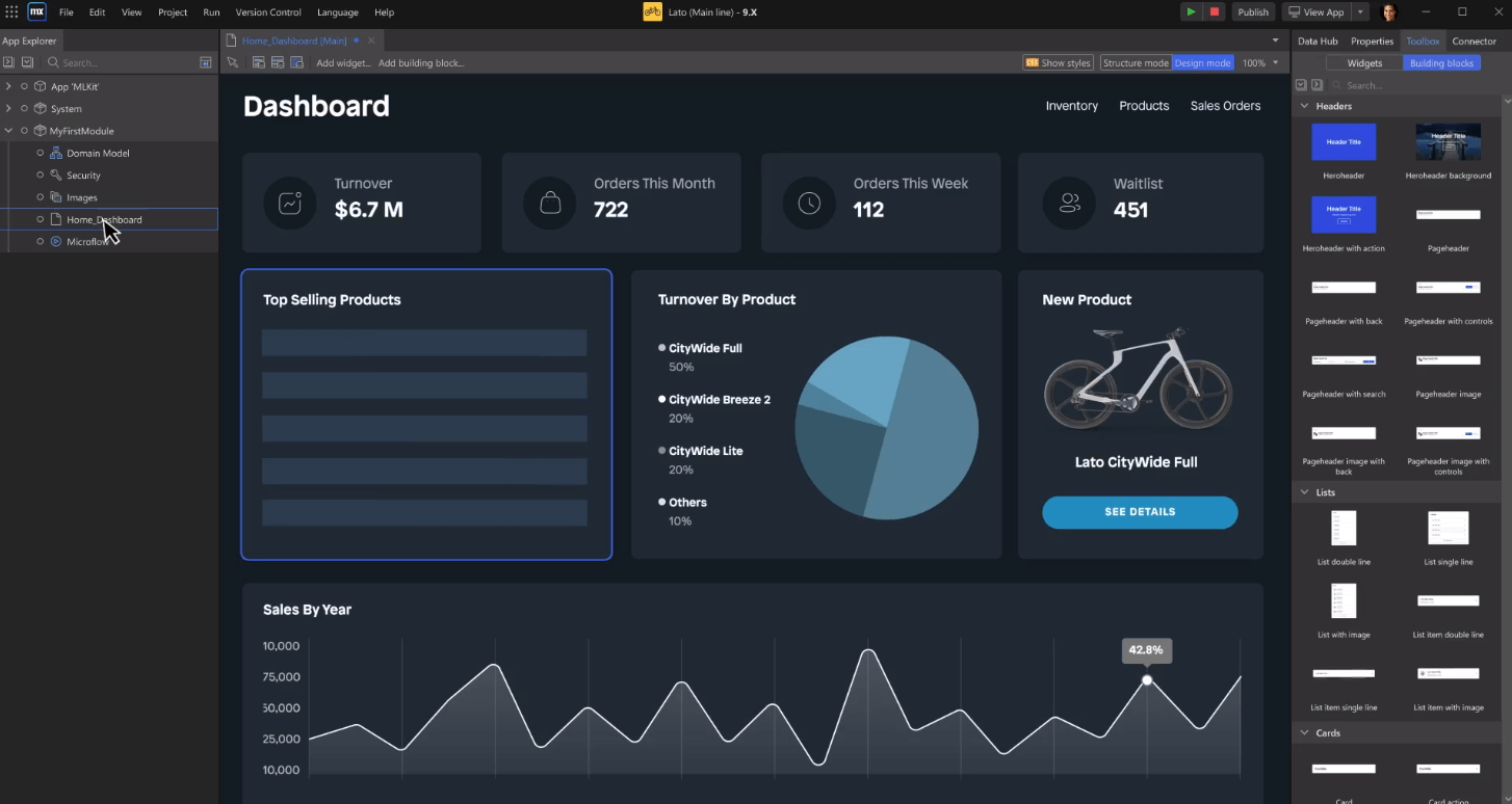 Mendix screenshot - 10 Mejores Software para Desarrollo de Aplicaciones de 2026
