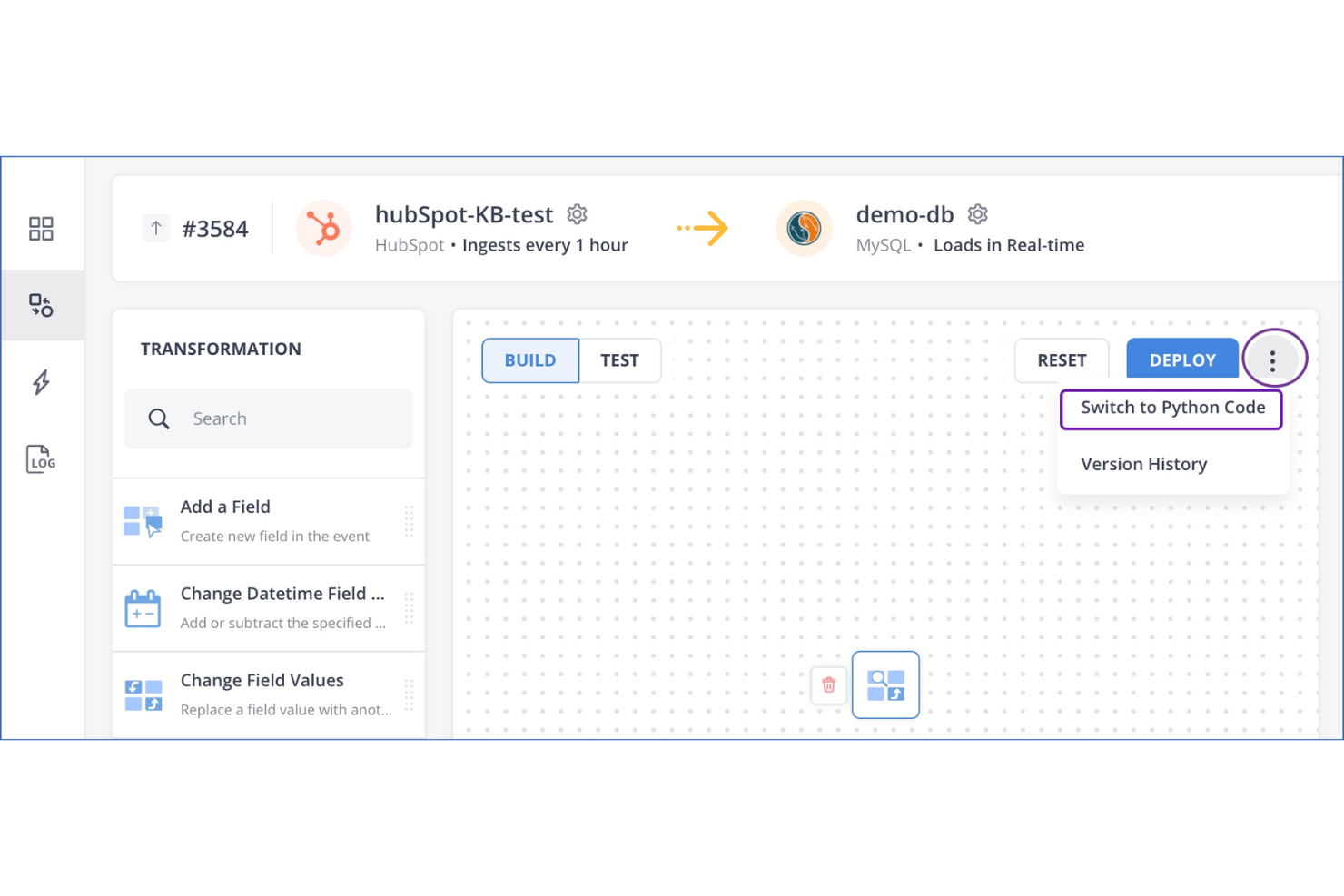Hevo screenshot - 10 Mejores Herramientas ETL Analizadas para 2026