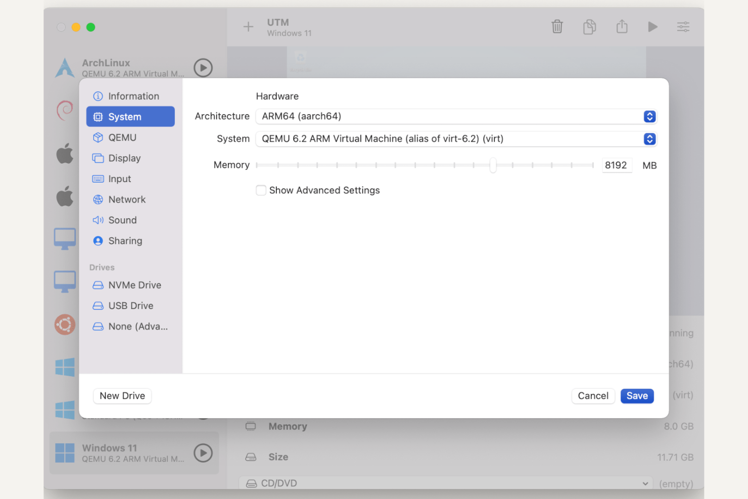 UTM screenshot - 16 Mejores Alternativas a Parallels para 2026