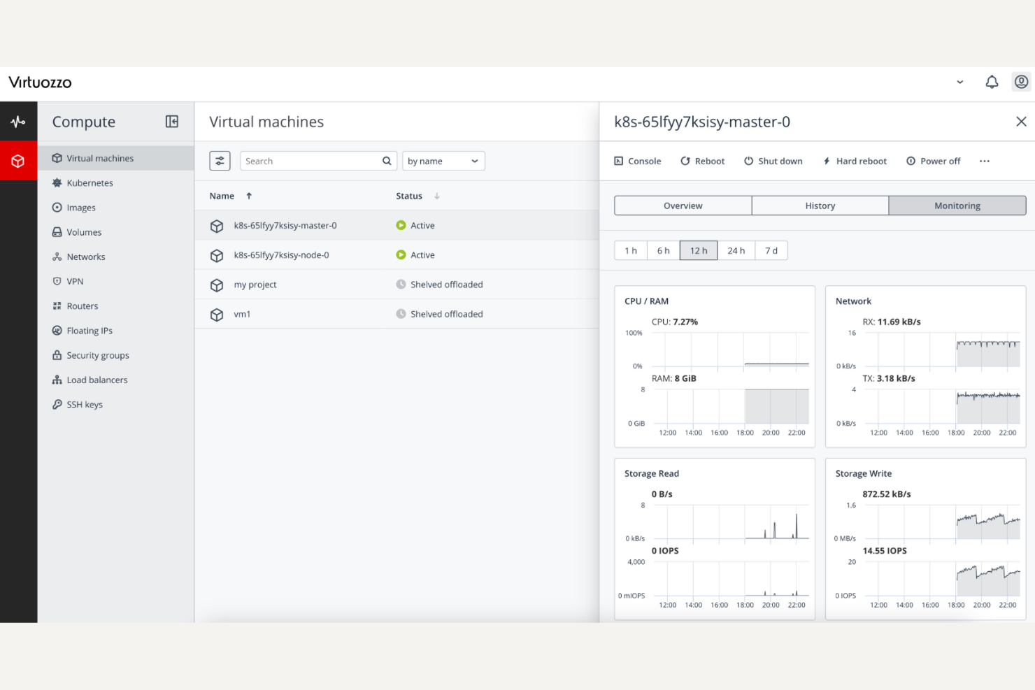 Virtuozzo screenshot - 16 Mejores Alternativas a Parallels para 2026