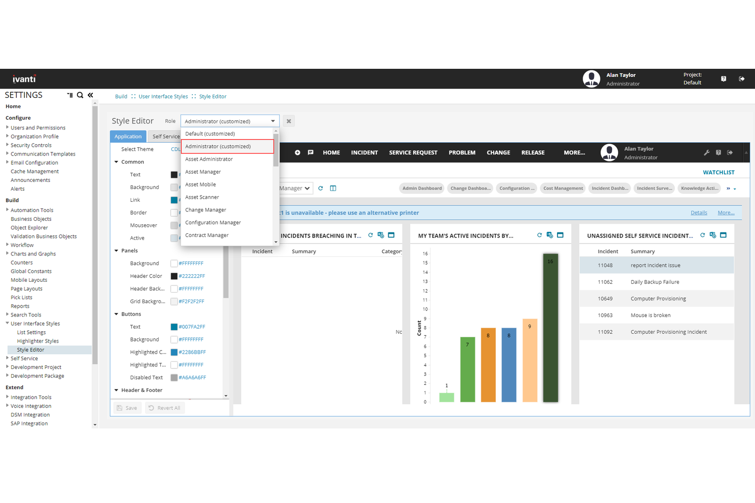 Ivanti Neurons for ITSM screenshot - Las 10 Mejores Alternativas a SysAid Elegidas para 2026