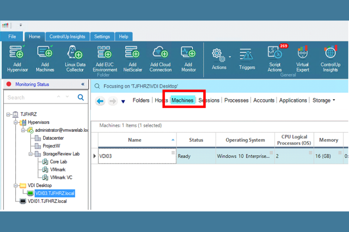 Horizon® 8 screenshot - 10 alternativas a Citrix seleccionadas para 2026 con las mejores funciones de acceso remoto