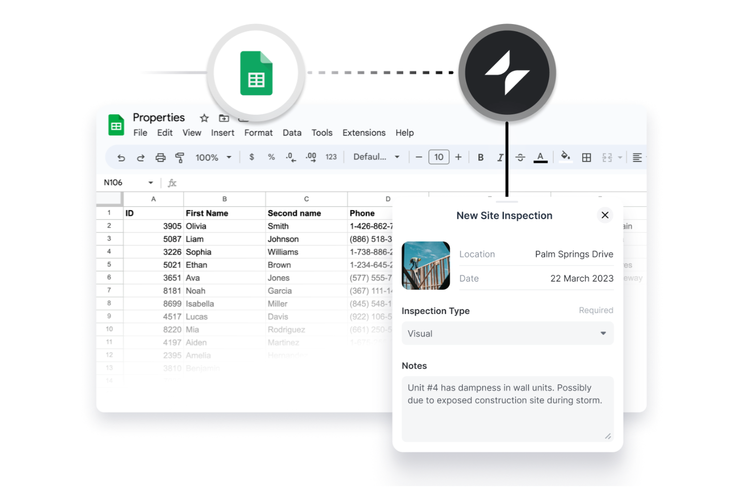 Glide screenshot - 10 Plataformas Gratuitas para Crear Apps sin Código Seleccionadas para 2026