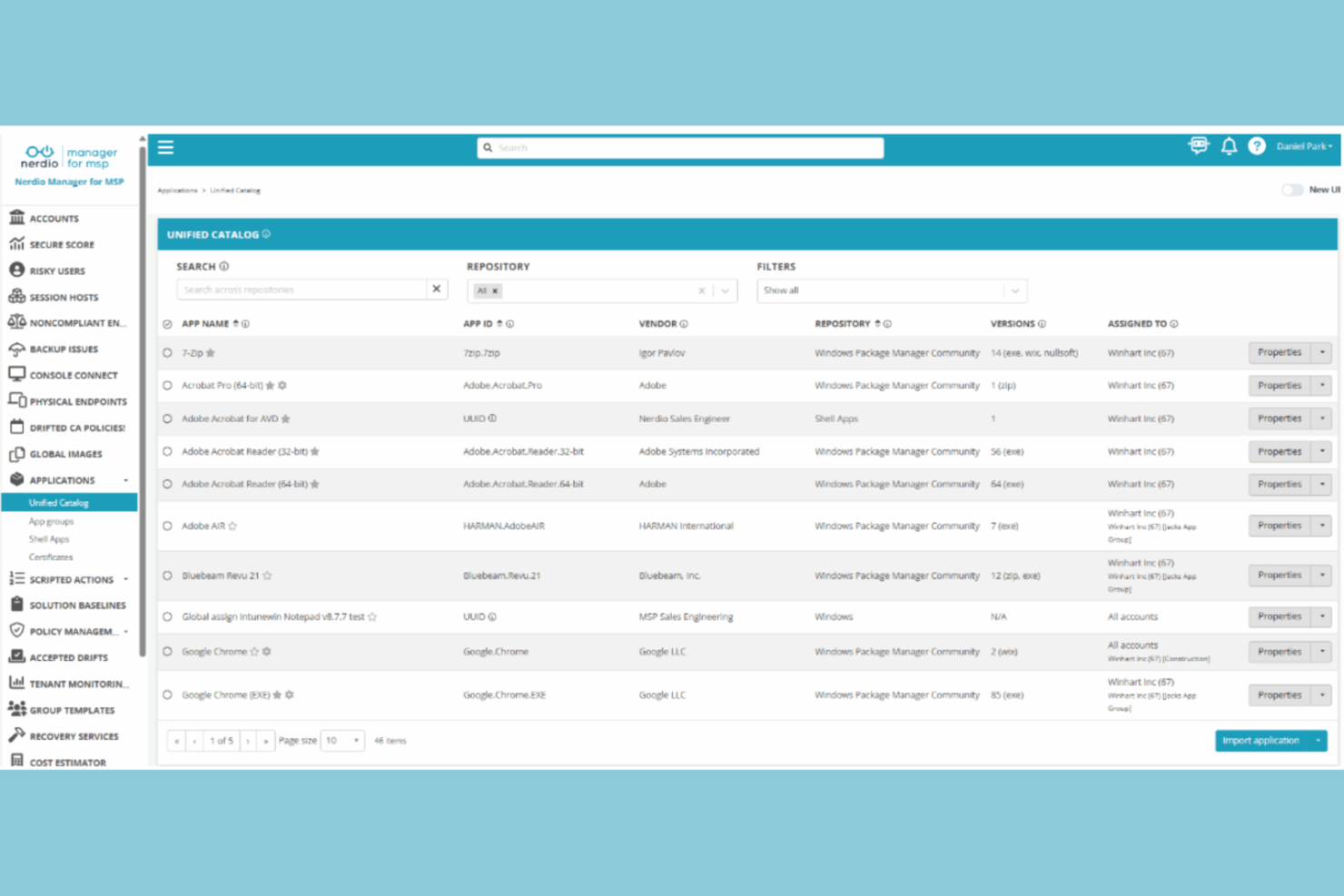 Azure Virtual Desktop screenshot - 10 alternativas a Citrix seleccionadas para 2026 con las mejores funciones de acceso remoto