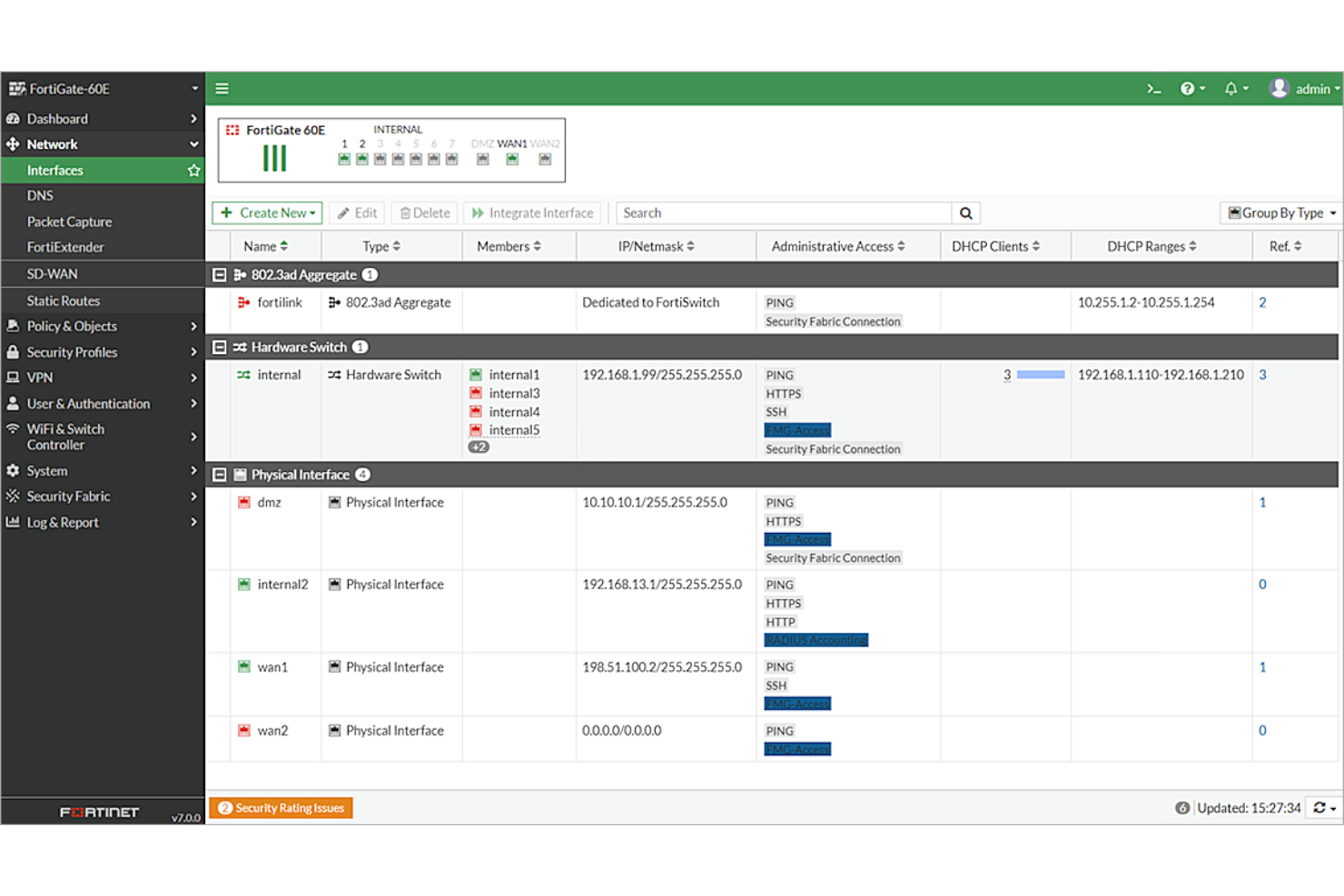 Fortinet screenshot - 10 Mejores Soluciones de Ciberseguridad Revisadas en 2026