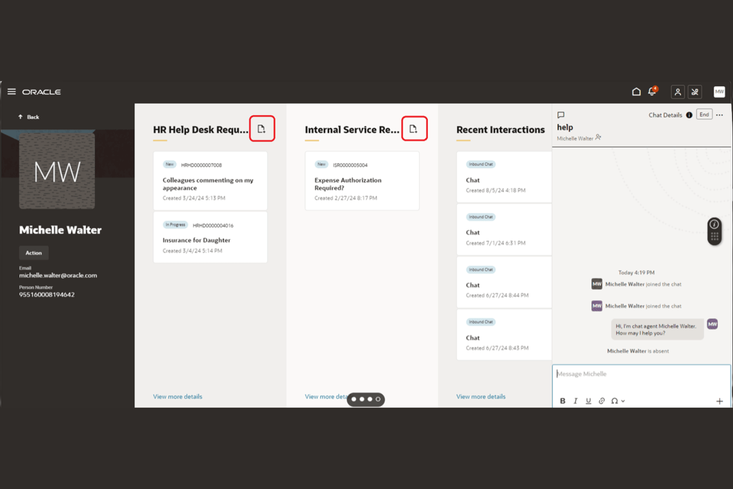 Oracle Service Cloud screenshot - 10 Mejores Alternativas a Freshdesk Analizadas en 2026