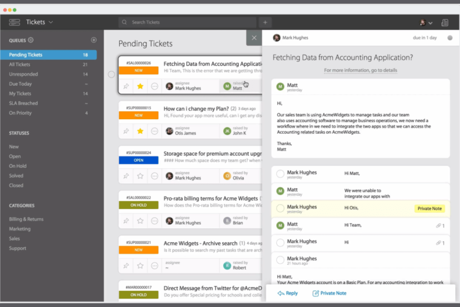 HappyFox screenshot - 10 Mejores Alternativas a Freshdesk Analizadas en 2026