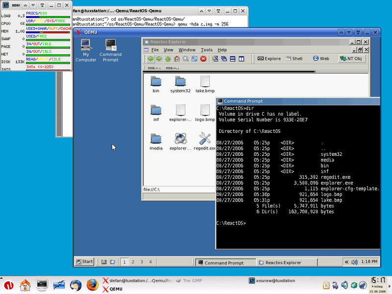 QEMU screenshot - Las 10 Mejores Herramientas de Máquina Virtual Analizadas en 2026