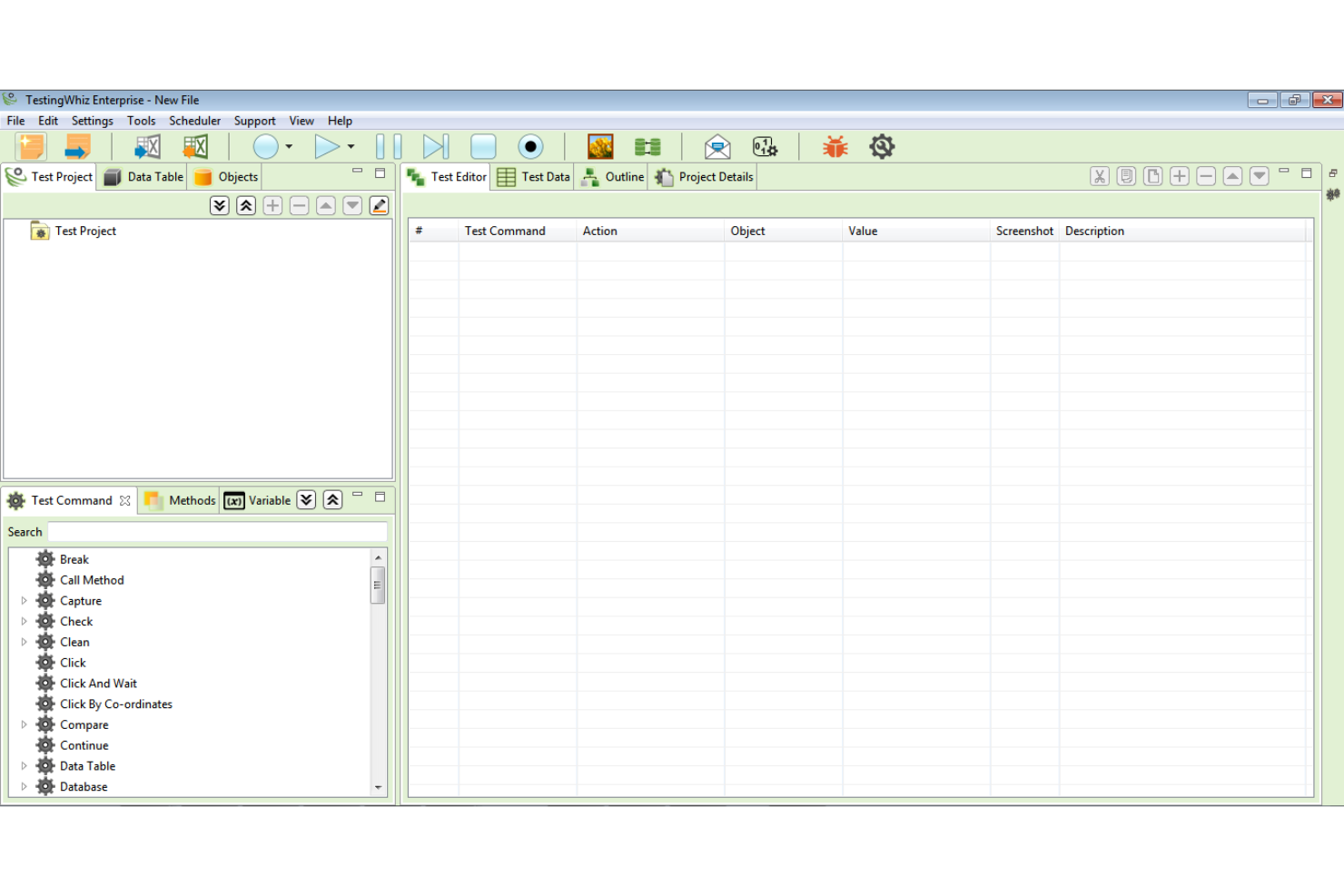 TestingWhiz screenshot - 10 mejores herramientas para probar sitios web analizadas en 2026