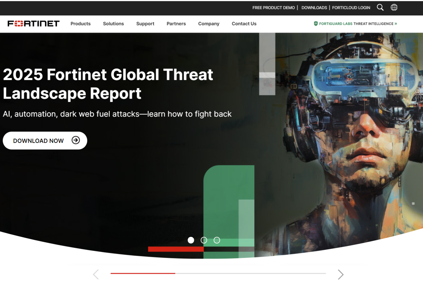 Fortinet screenshot - 10 mejores servicios de firewall gestionado analizados en 2026