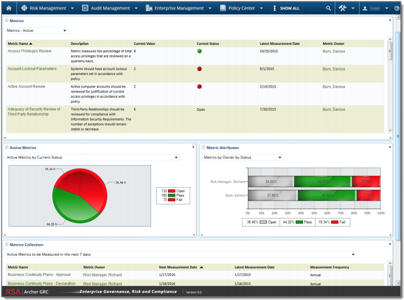 Archer screenshot - Los 10 mejores herramientas para la evaluación de riesgos de seguridad de 2026