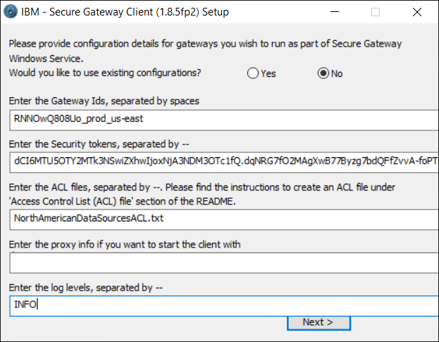 IBM Secure Gateway Service screenshot - Clasificación de las 10 Mejores Pasarelas Web Seguras de 2026