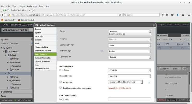 oVirt screenshot - Las 10 Mejores Opciones de Software de Virtualización de Servidores para 2026