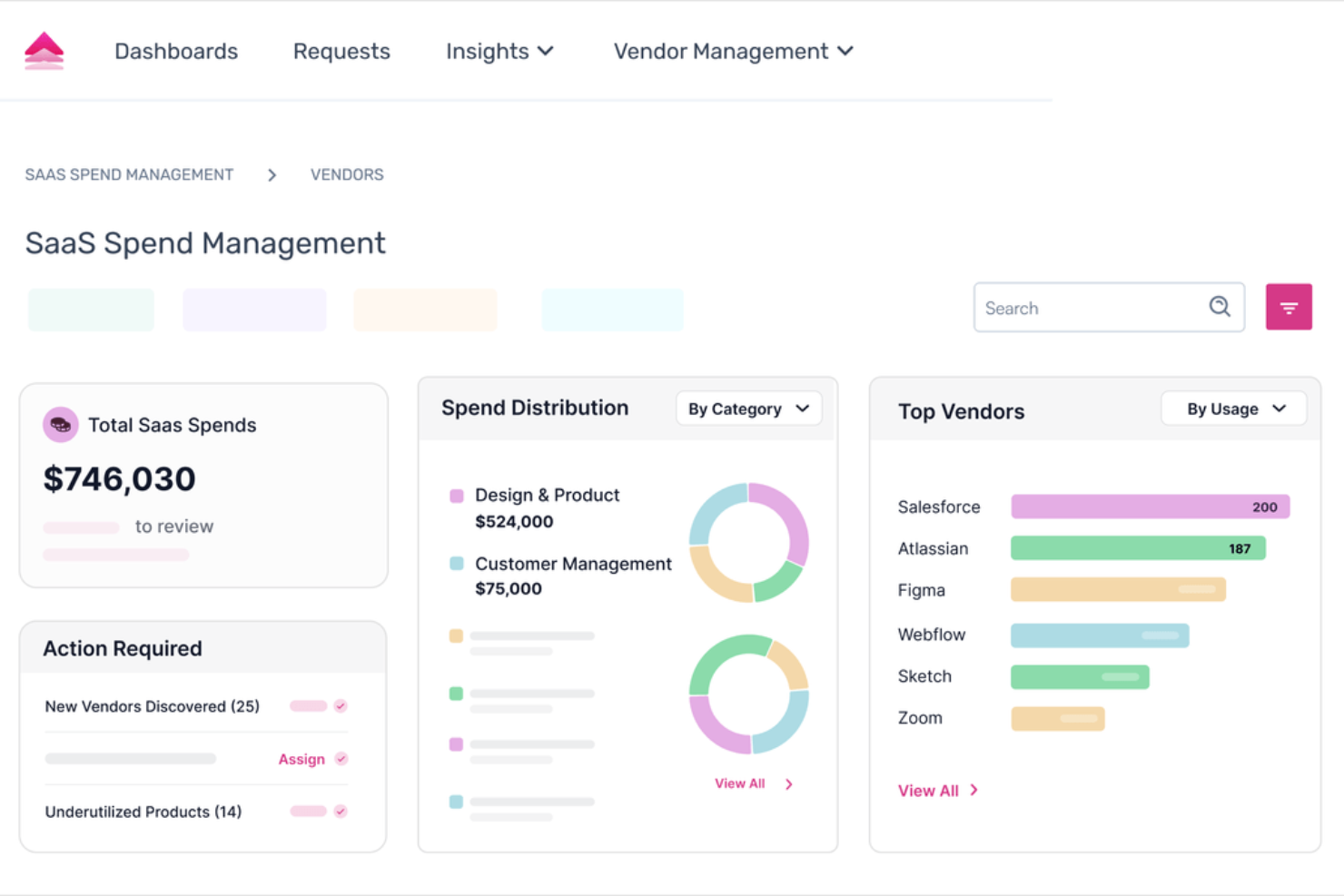 Spendflo screenshot - Top 10 Selecciones: El Mejor Software de Gestión de Operaciones SaaS de 2026