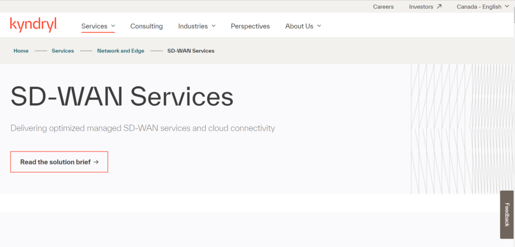Kyndryl screenshot - Las 10 Mejores Soluciones SD-WAN Analizadas en 2026