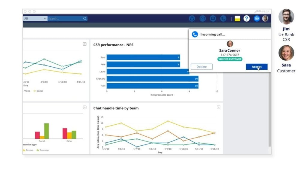 Pega RPA screenshot - Los 10 mejores software de automatización robótica de procesos en 2026