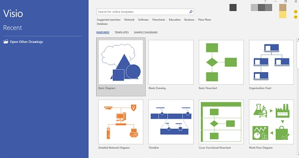 Microsoft Visio screenshot - Los 10 Mejores Programas de Diseño de Redes de 2026