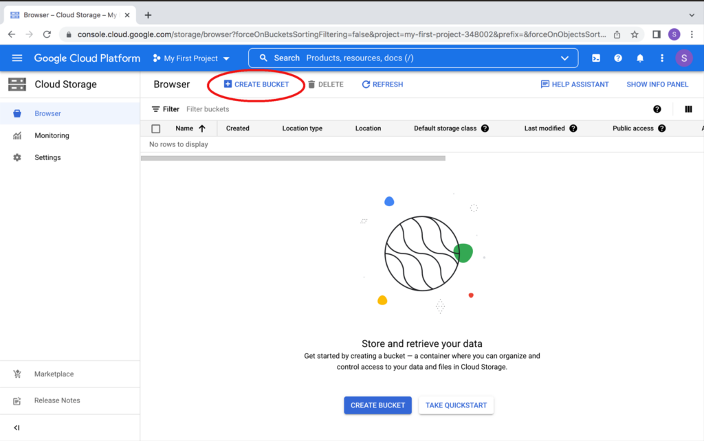 Google Cloud Storage screenshot - Desglosando el Top 10 de Software de Almacenamiento de Objetos de 2026
