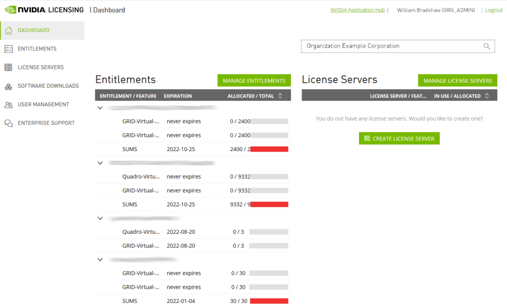 Nvidia Virtual GPU screenshot - Las 10 Mejores Opciones de Software de Virtualización de Servidores para 2026