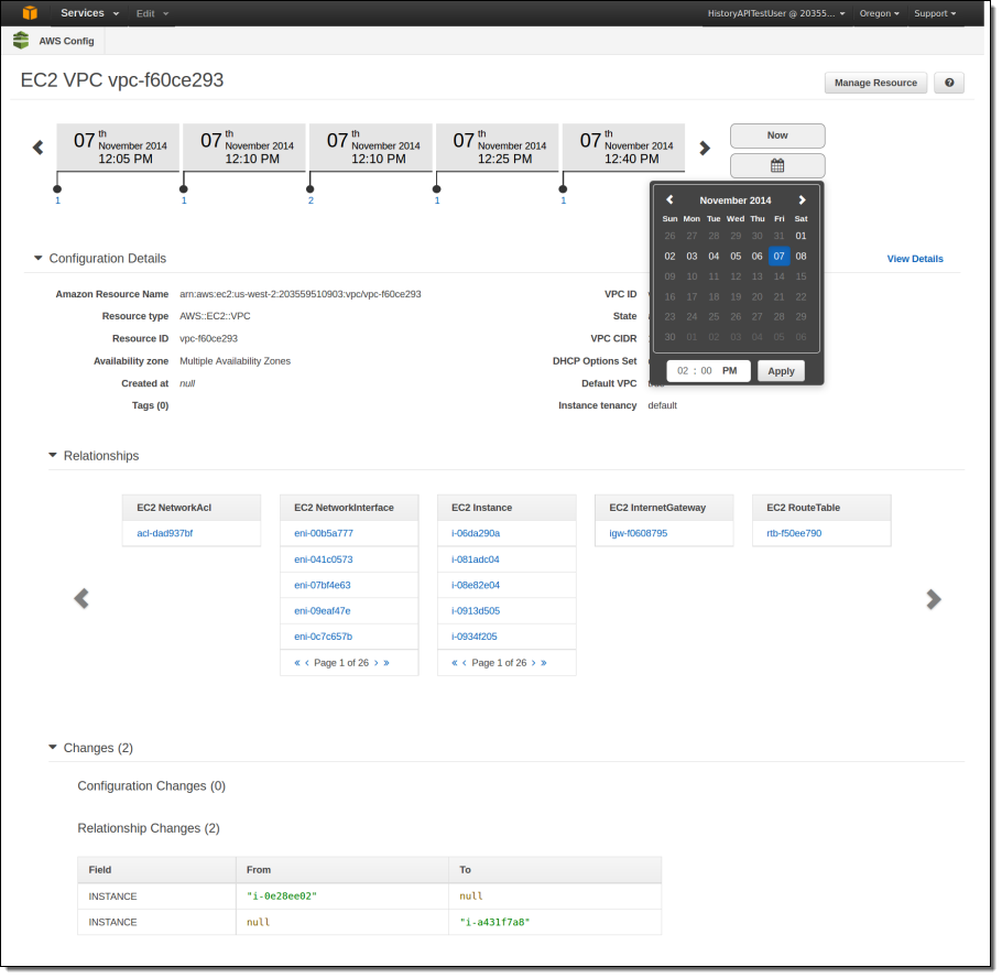 AWS Config screenshot - 10 Mejores Herramientas SCM Revisadas en 2026