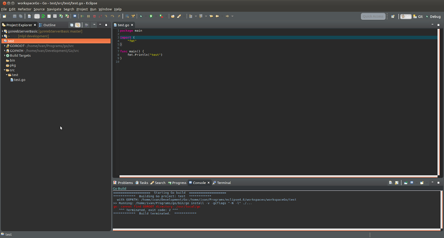 Eclipse Foundation screenshot - Los 10 mejores IDE de Go analizados en 2026