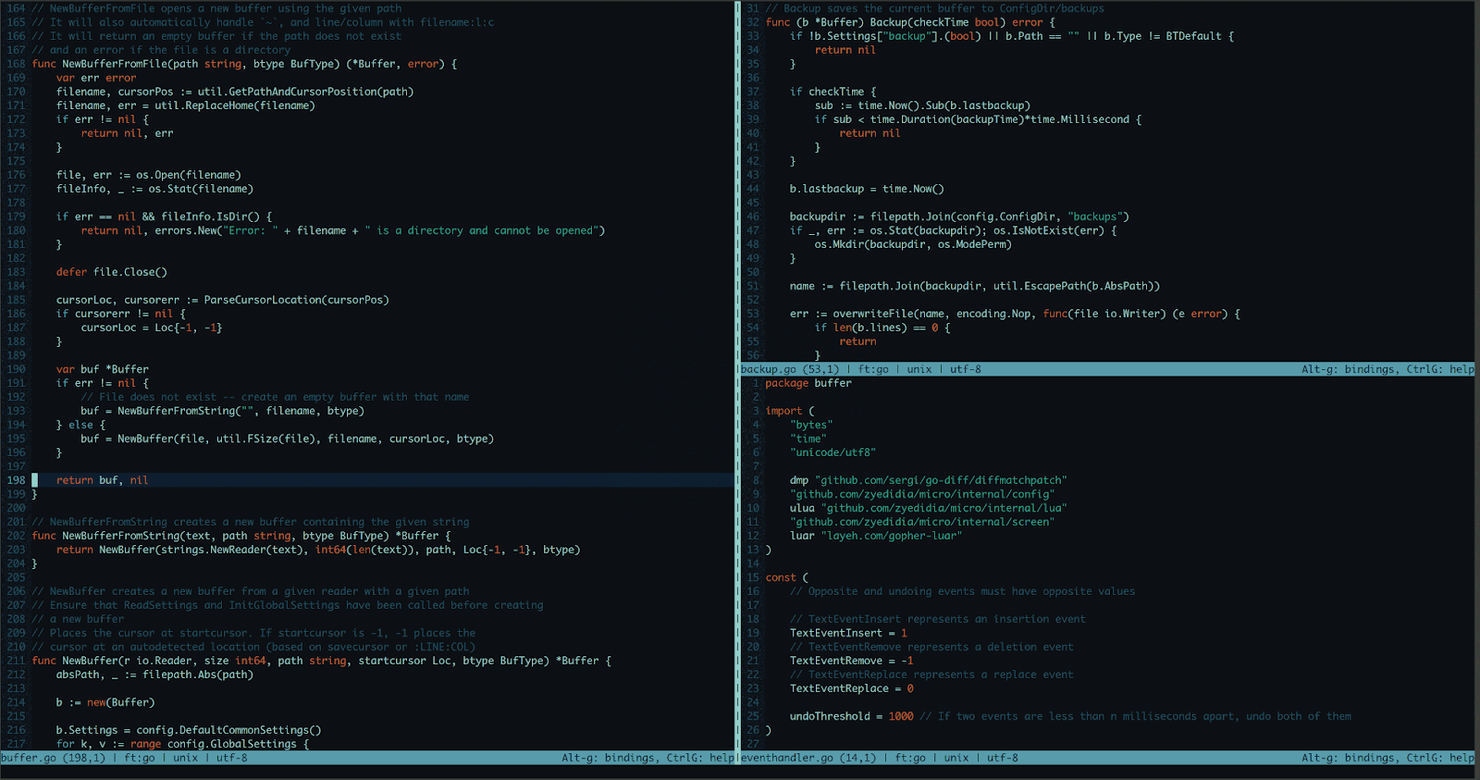 Micro screenshot - Los 10 mejores IDE de Go analizados en 2026