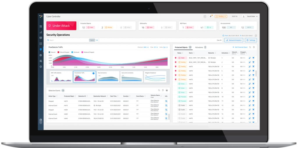 Radware DefensePro screenshot - Los 10 Mejores Sistemas de Detección de Intrusiones en Redes de 2026