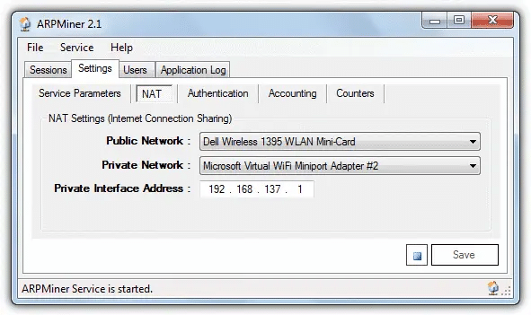 ARPMiner screenshot - Los 10 mejores enrutadores virtuales analizados en 2026