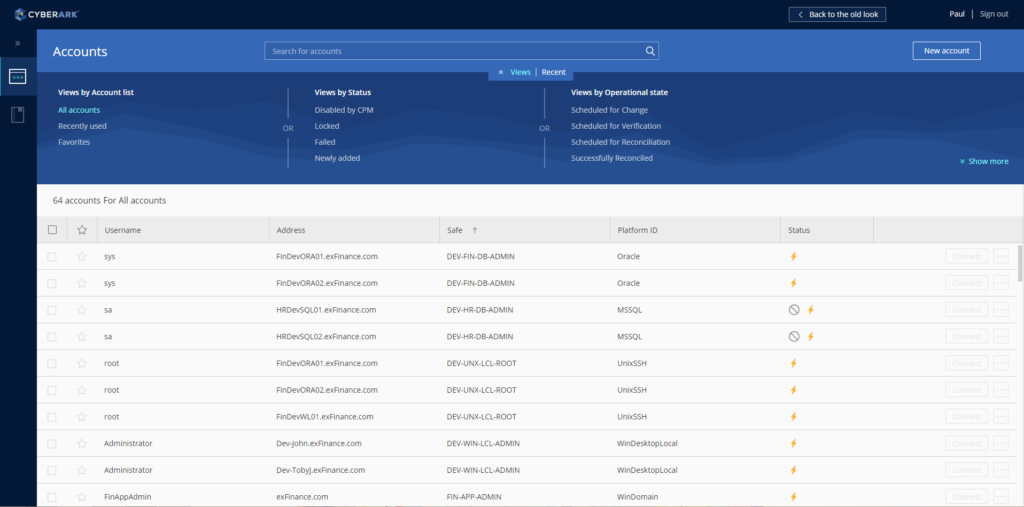 Cyberark screenshot - 10 Mejores Herramientas de Gestión de Aplicaciones Móviles de 2026