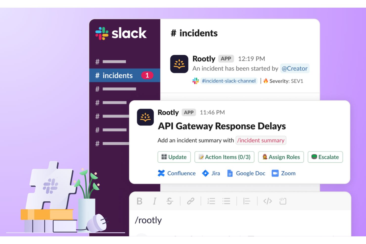 Rootly screenshot - Las 10 Mejores Herramientas de Software de Gestión de Incidentes Analizadas en 2026