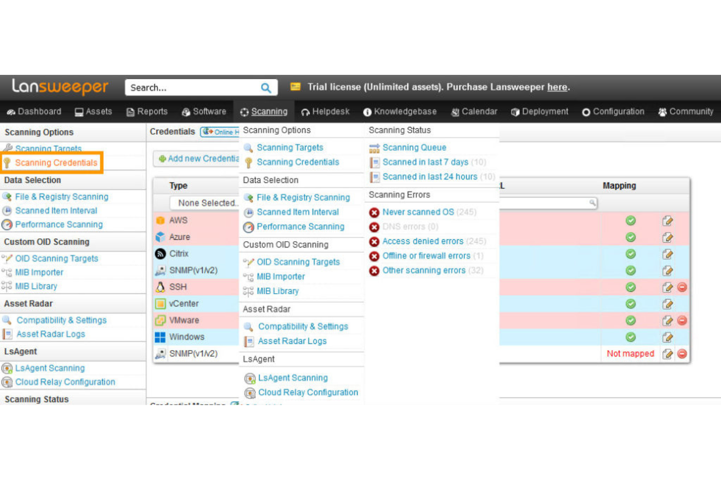 Lansweeper screenshot - 10 Mejores Programas de Gestión de Inventario de TI de 2026
