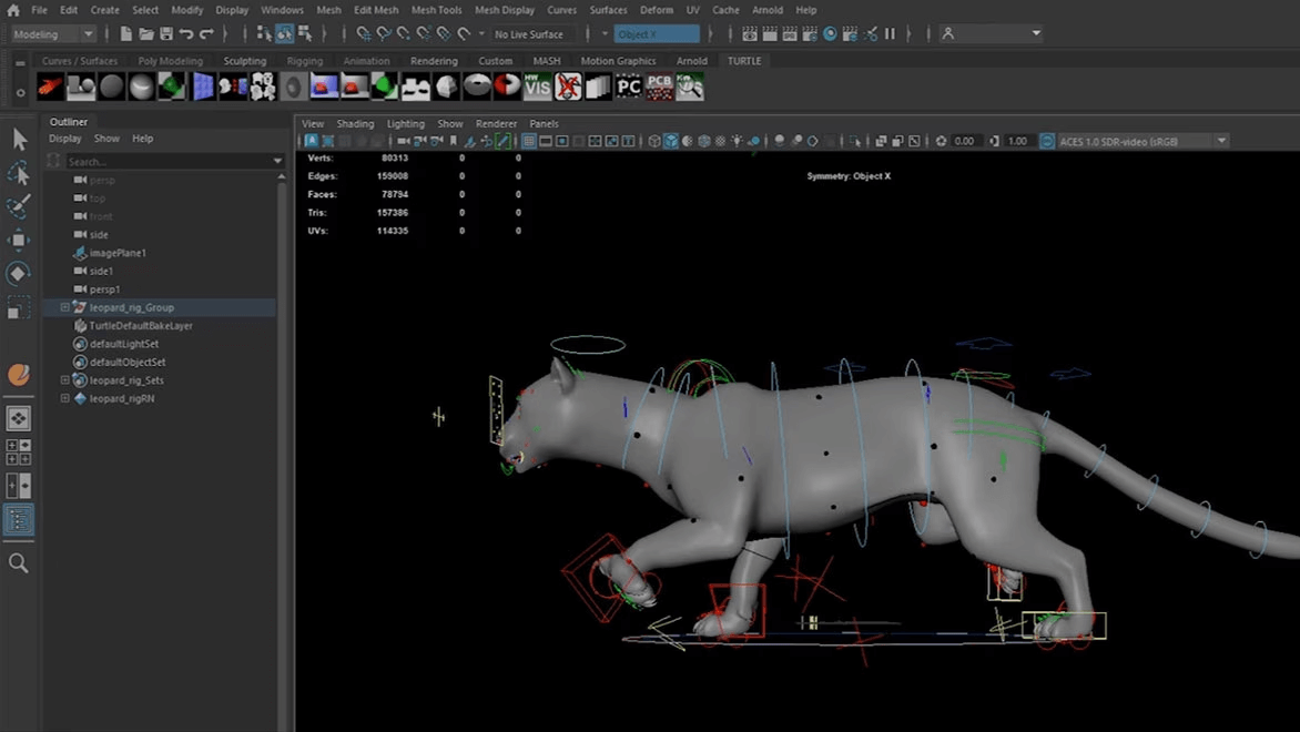 Maya screenshot - Los 10 Mejores Software para Desarrollo de Juegos en 2026