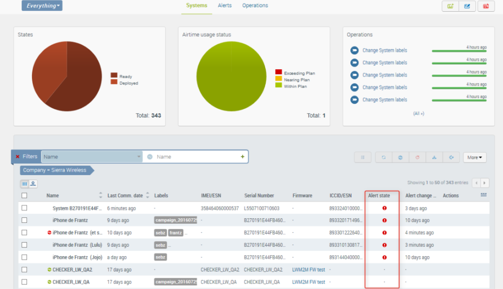 Sierra Wireless screenshot - Guía de los 10 mejores sistemas operativos para IoT de 2026