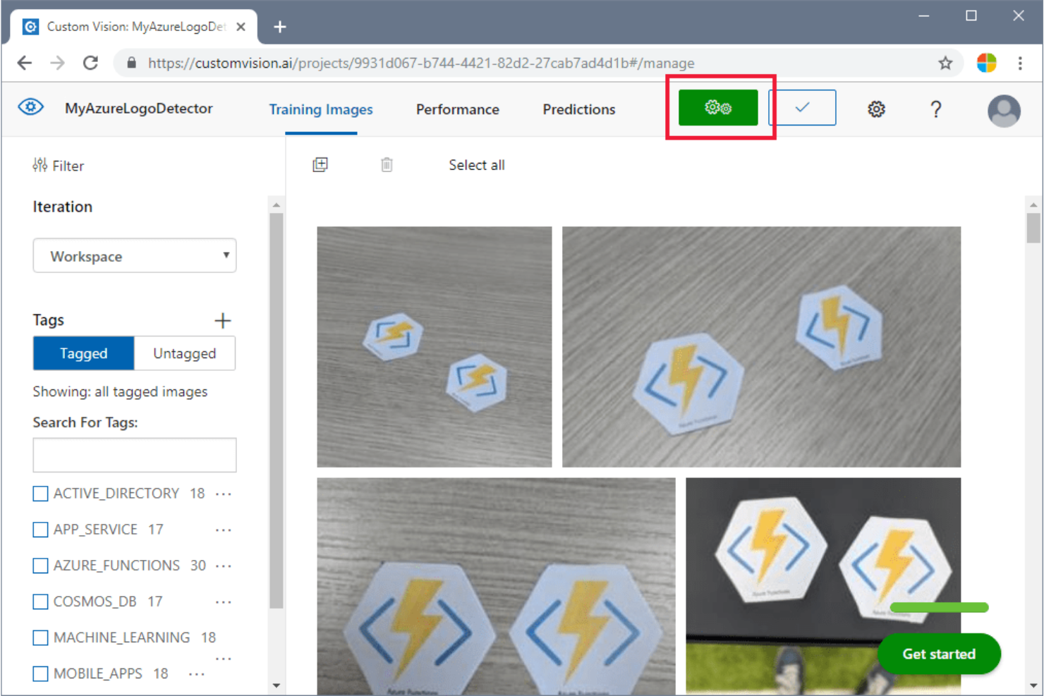 Microsoft Computer Vision API screenshot - Guía de los 10 mejores software de reconocimiento de imágenes de 2026