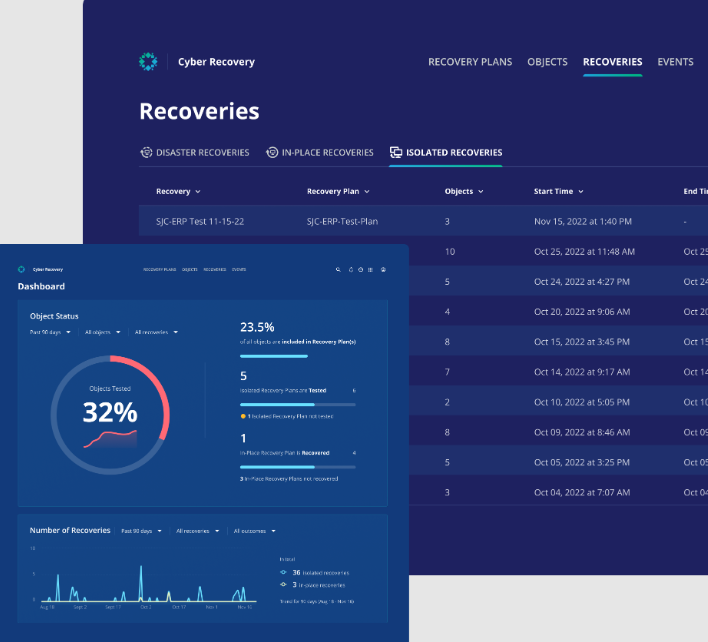 Rubrik screenshot - Las 10 Mejores Herramientas de Recuperación ante Desastres: Protege Tus Datos a Prueba de Todo
