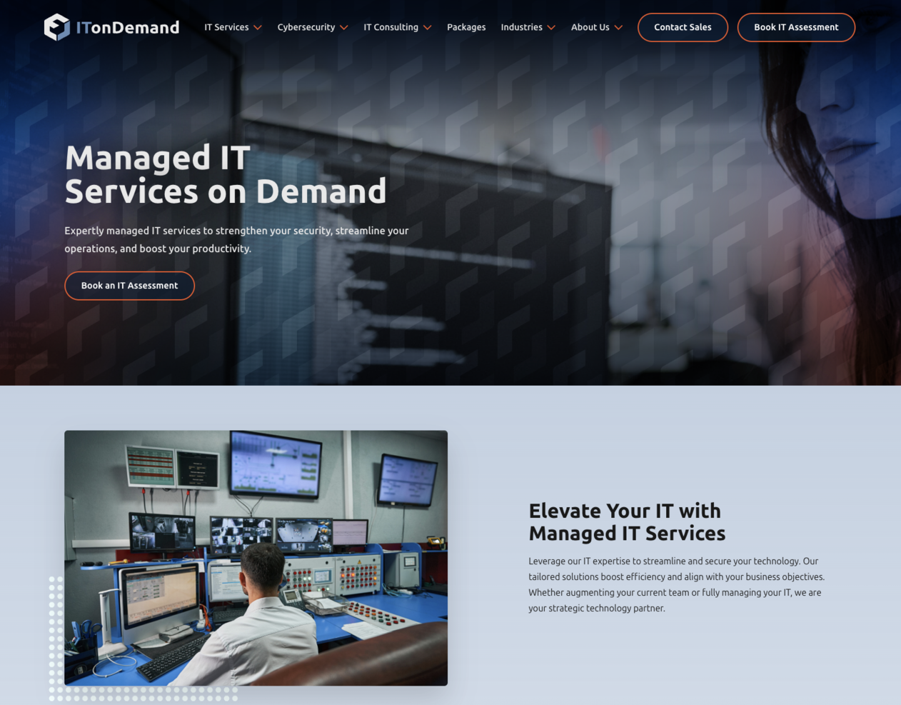 ITonDemand screenshot - Las 10 mejores empresas de servicios de TI gestionados en Orlando revisadas en 2026