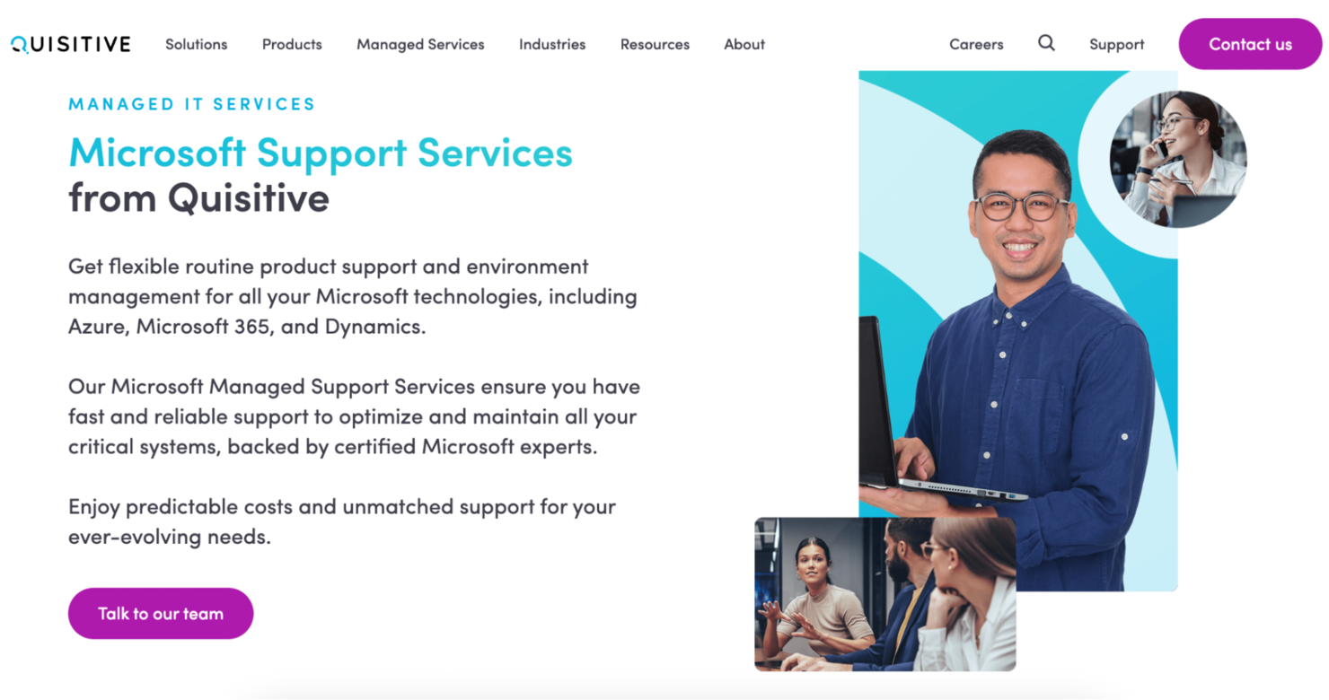 Catapult Systems screenshot - Los 10 mejores proveedores de servicios gestionados de Office 365 analizados en 2026