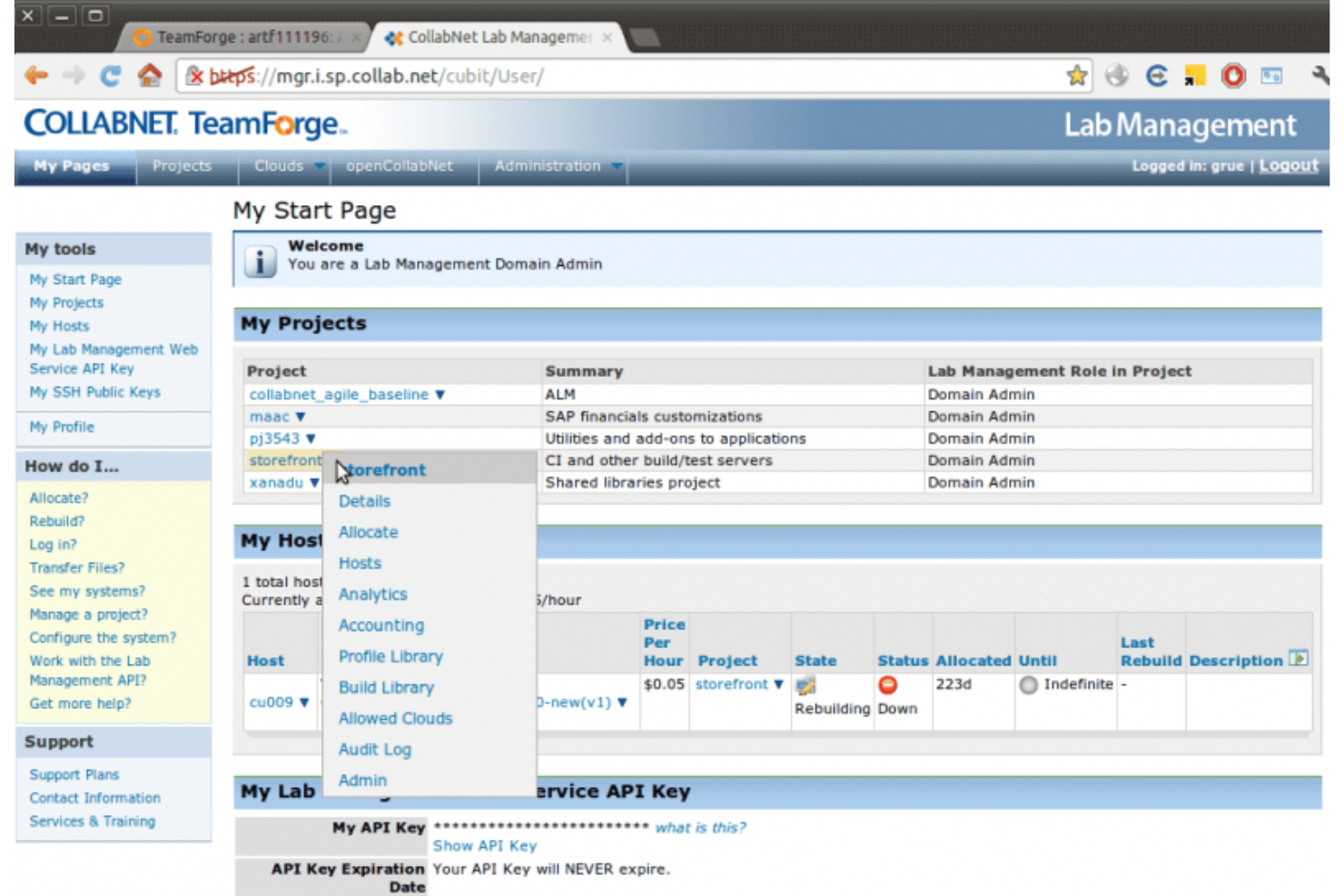 Collabnet VersionOne screenshot - Los 10 mejores software ALM para equipos de desarrollo en 2026