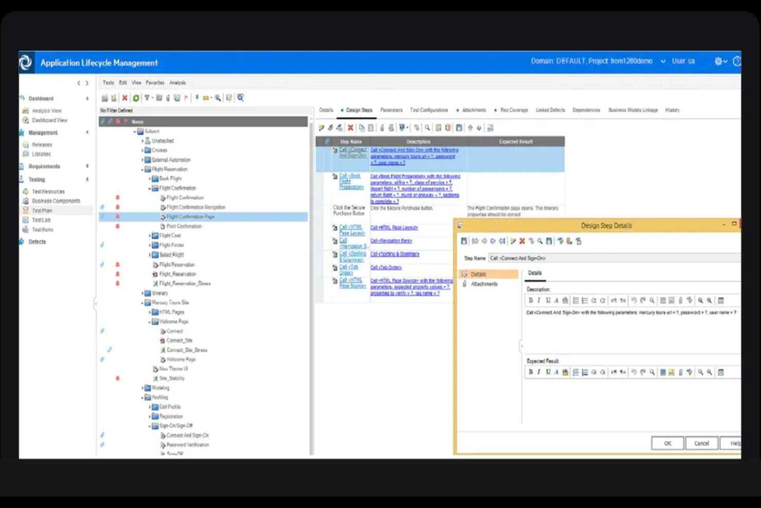 Micro Focus ALM Software screenshot - Los 10 mejores software ALM para equipos de desarrollo en 2026