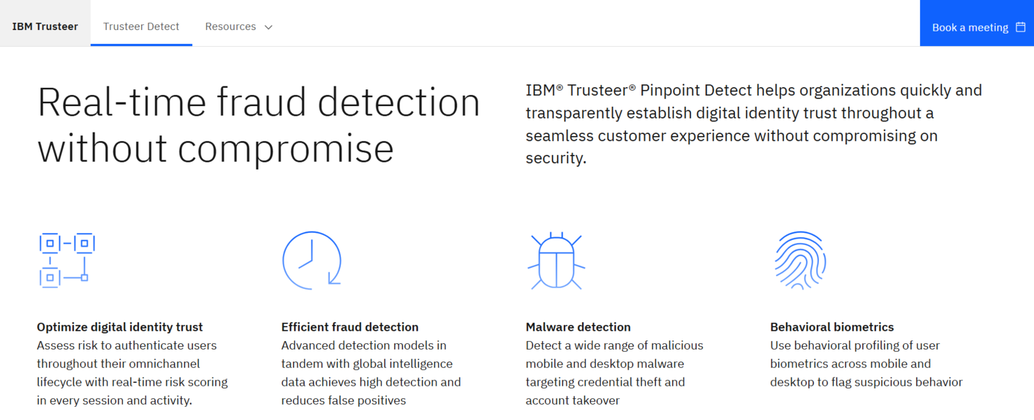 Trusteer (IBM) screenshot - 10 Mejores Ciberseguridades para Servicios Financieros Analizadas en 2026