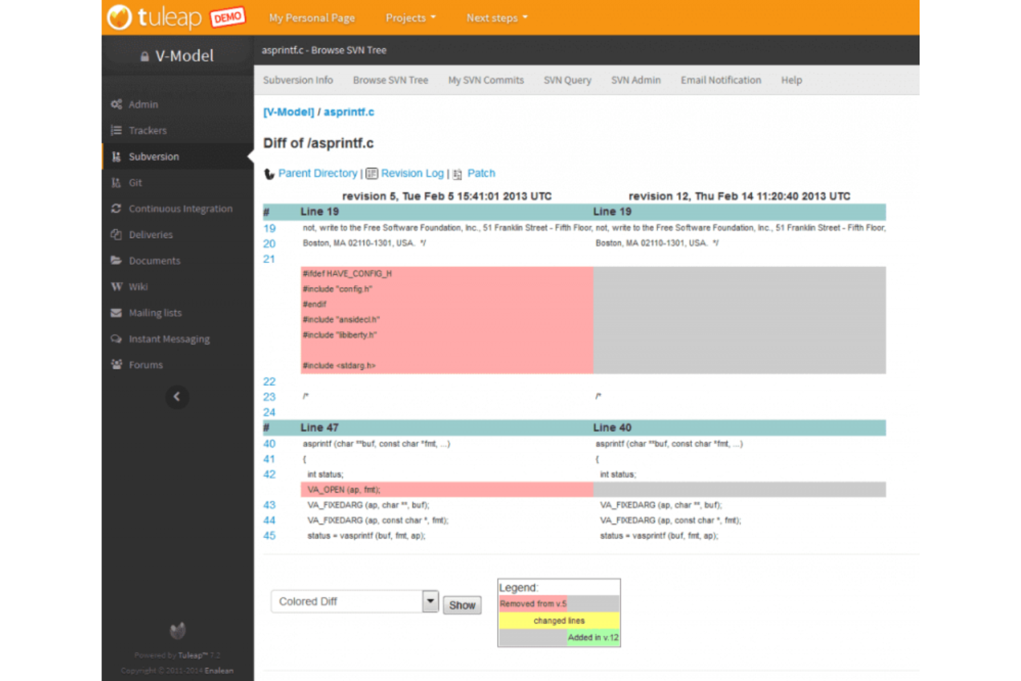 Tuleap screenshot - Los 10 mejores software ALM para equipos de desarrollo en 2026