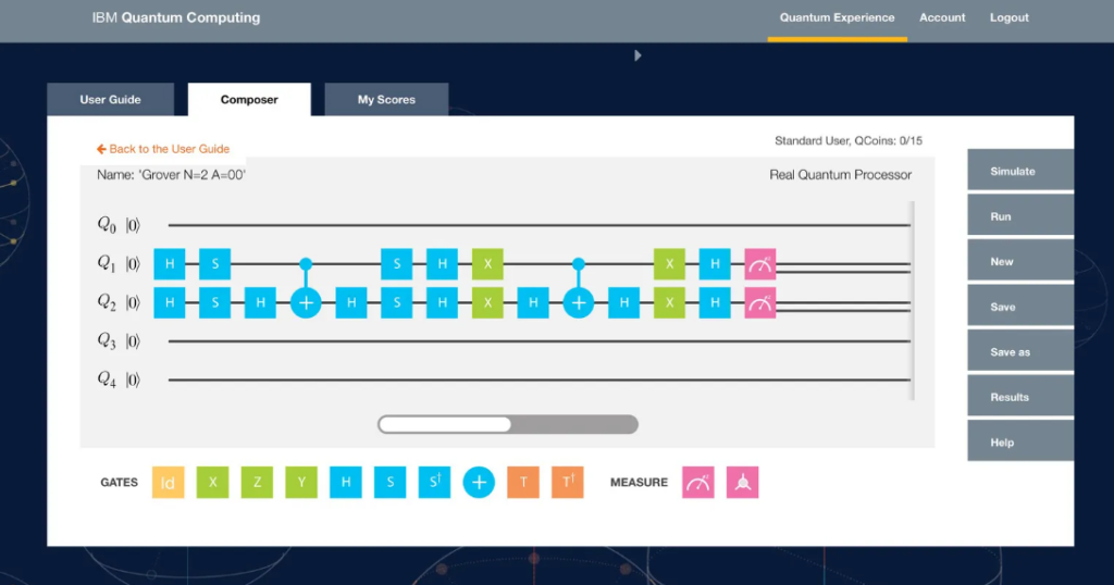 IBM Quantum screenshot - Guía de los 10 mejores software de computación cuántica en la nube de 2026
