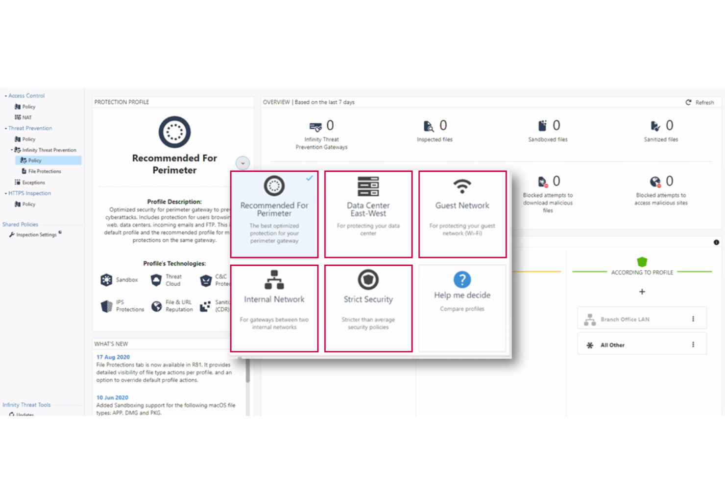 Check Point Next Generation Firewalls (NGFWs) screenshot - Los 10 Mejores Software de Cortafuegos Recomendados en 2026