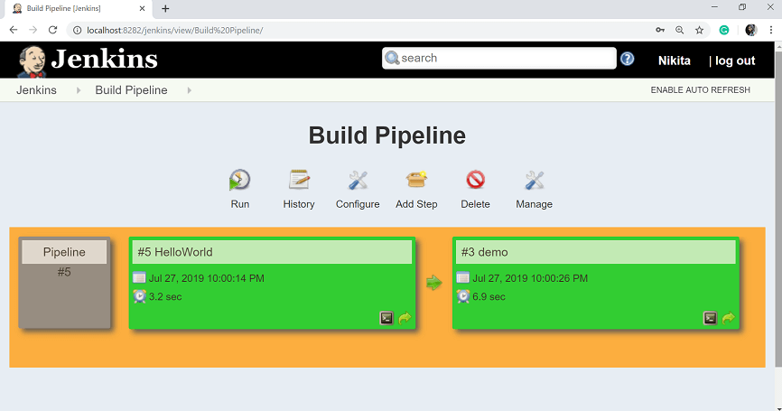 Jenkins screenshot - 10 Mejores Herramientas de Despliegue Continuo en 2026