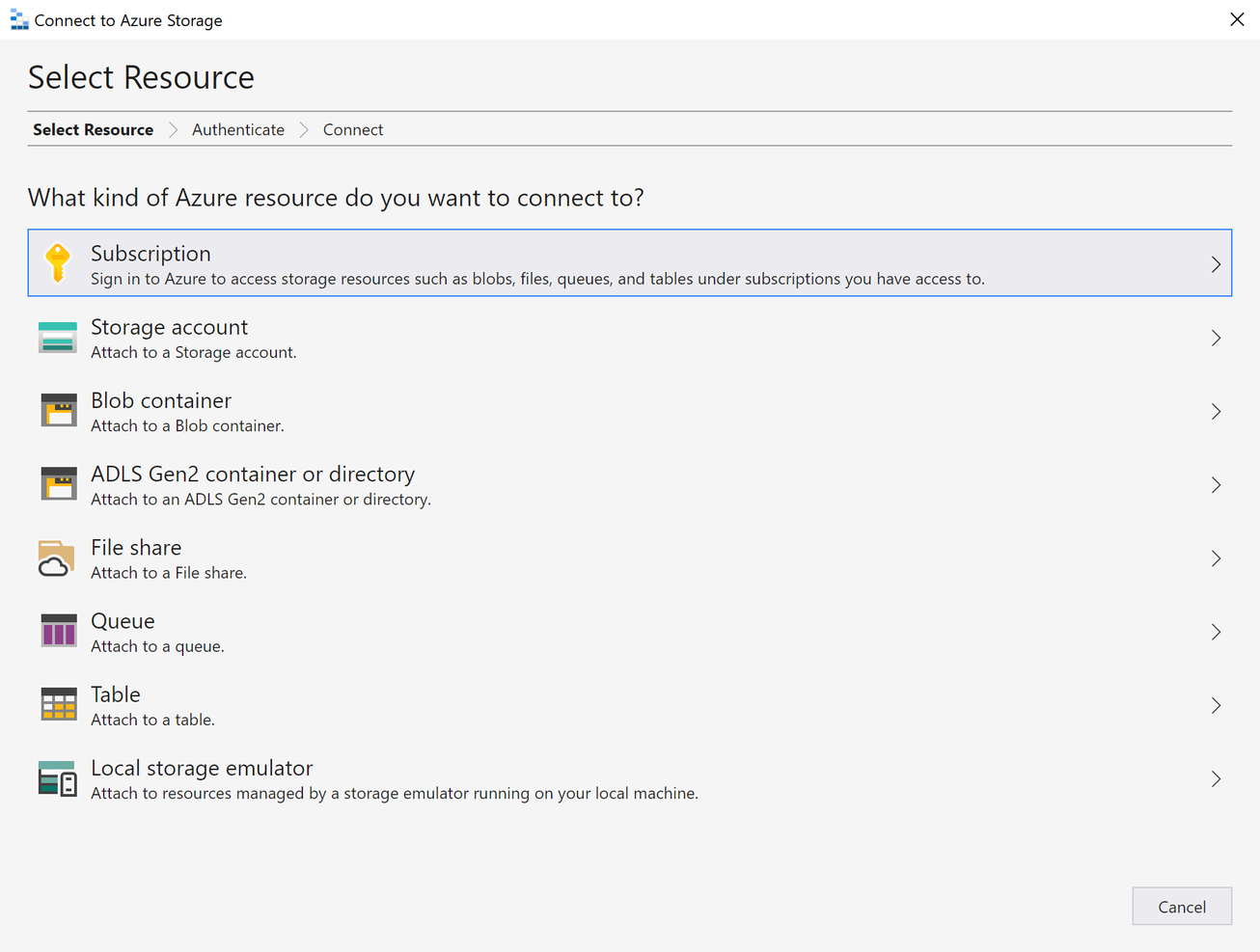 Azure Storage Explorer screenshot - Guía de las 10 mejores plataformas de gestión en la nube de 2026