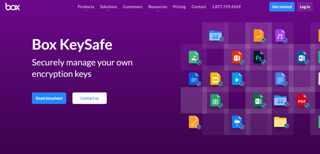 Box KeySafe screenshot - Las 10 Mejores Herramientas de Gestión de Claves de Cifrado en las que Confiar en 2026