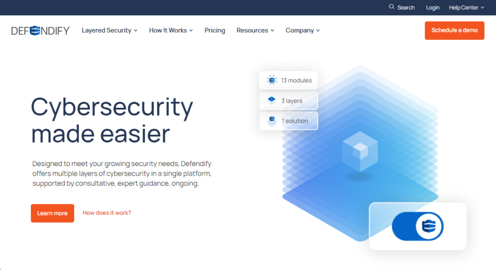 Defendify: All-In-One Cybersecurity® screenshot - La Lista Definitiva: Los 10 Mejores Software BAS De 2026