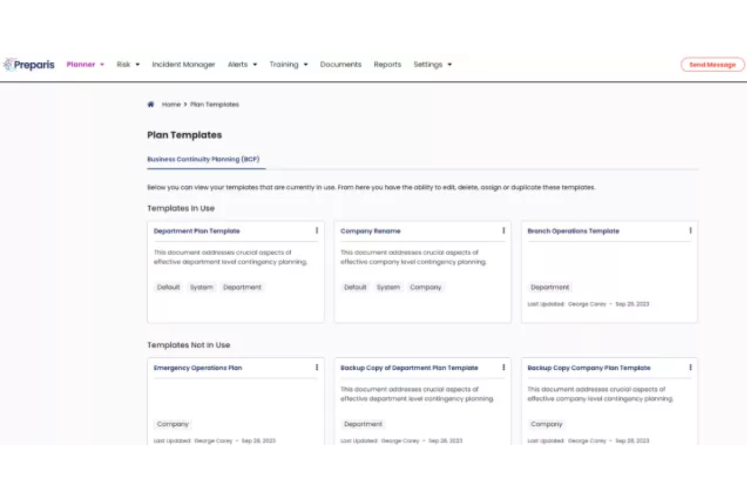Preparis screenshot - Descifrando los 10 Mejores Servicios de Recuperación ante Desastres de 2026