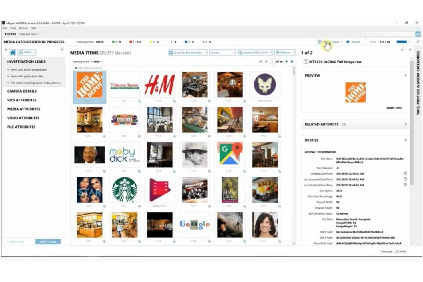 Magnet AXIOM screenshot - Los 10 Mejores Software de Informática Forense de 2026