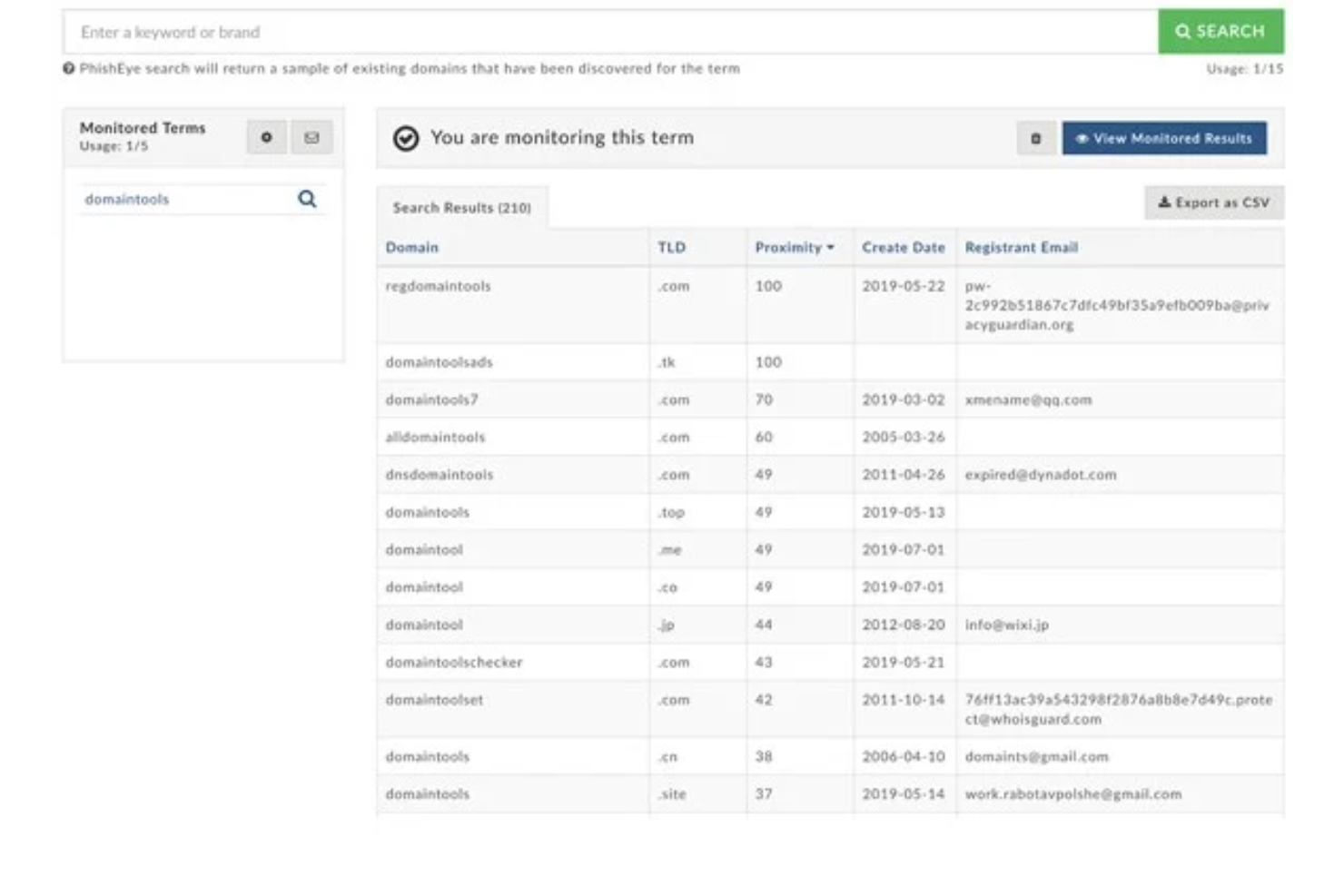 DomainTools screenshot - Los 10 Mejores Software de Informática Forense de 2026